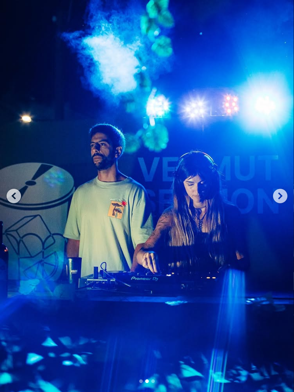 Vermut Session B2B con humo azul